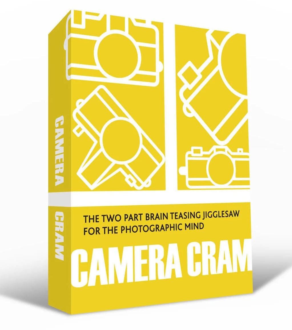 Camera Cram - The two part brain teasing jigglesaw for the photographic mind!